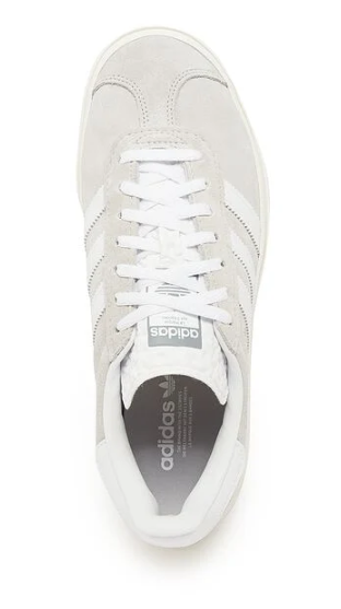 adidas Gazelle Bold Women's Sneakers – Grey / White (HQ6893)
