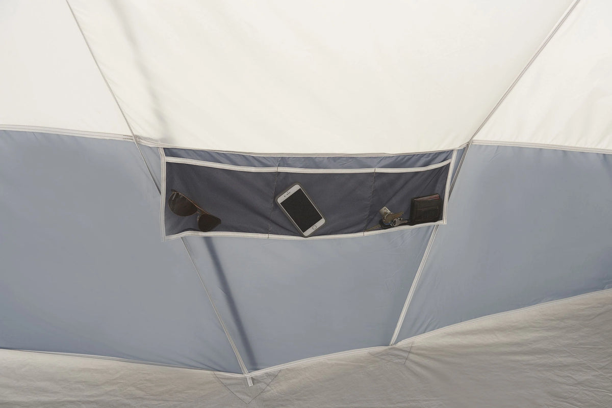 20-Person 4-Room Cabin Tent with 3 Separate Entrances G630