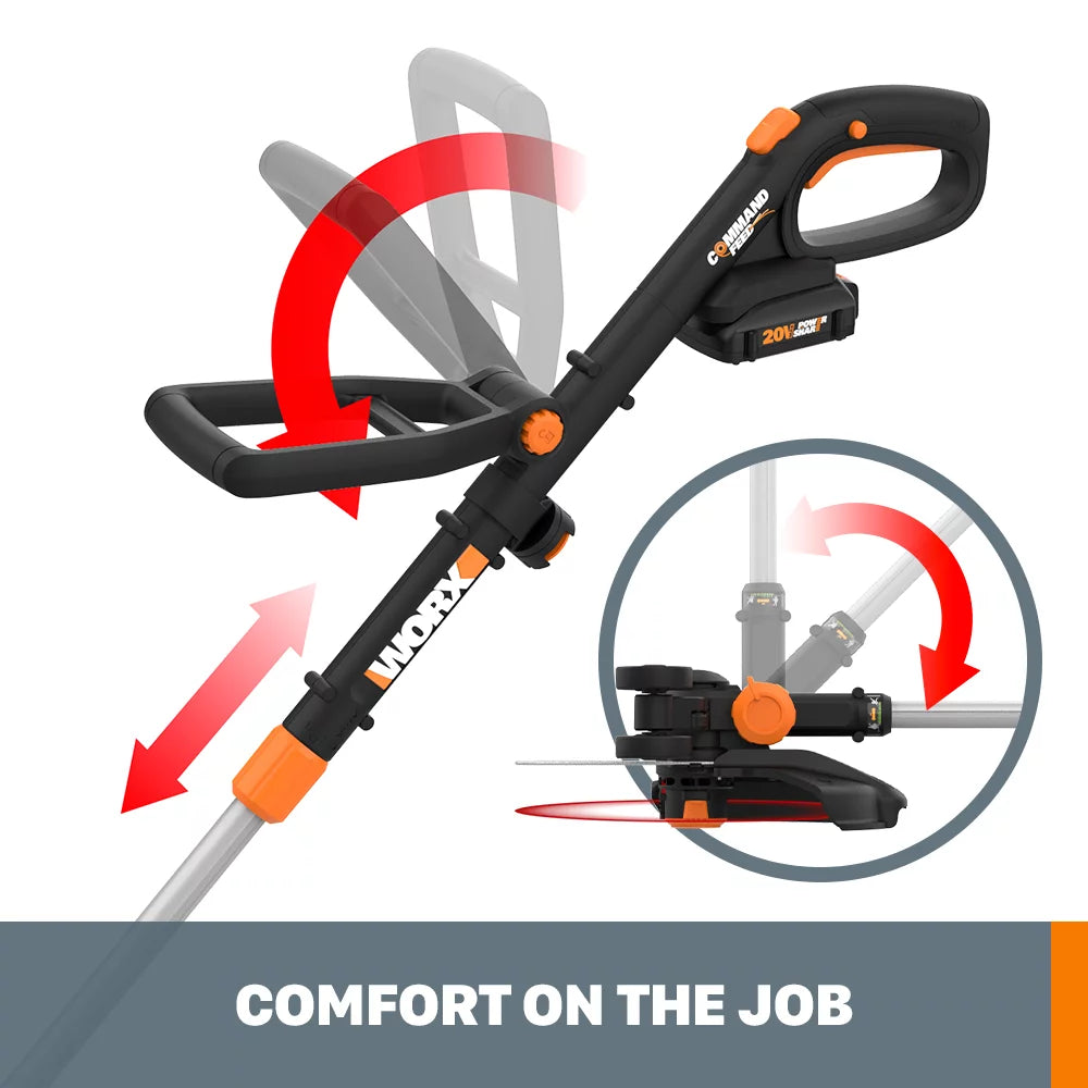 20V Cordless String Trimmer & Leaf Blower Combo Kit B976219