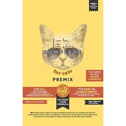 All Natural Homemade Cat Food Premix X316865