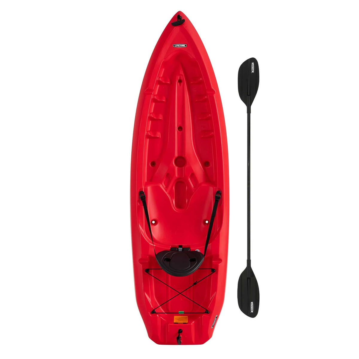 8 ft Sit-on-Top Kayak Red O80084