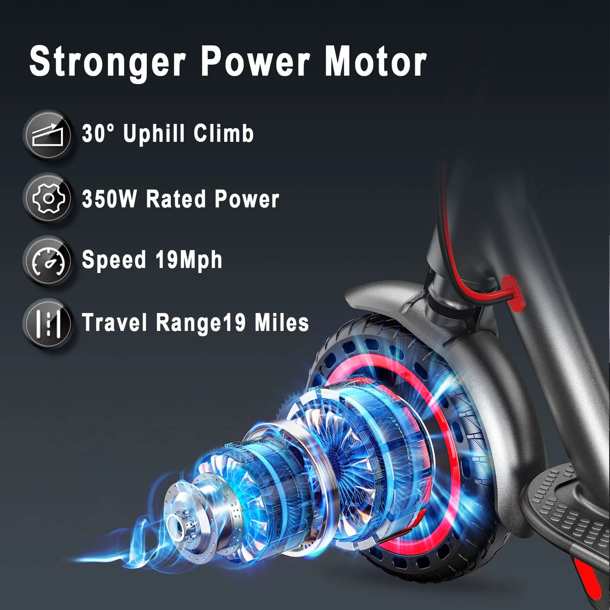 350W Foldable Electric Scooter F5432