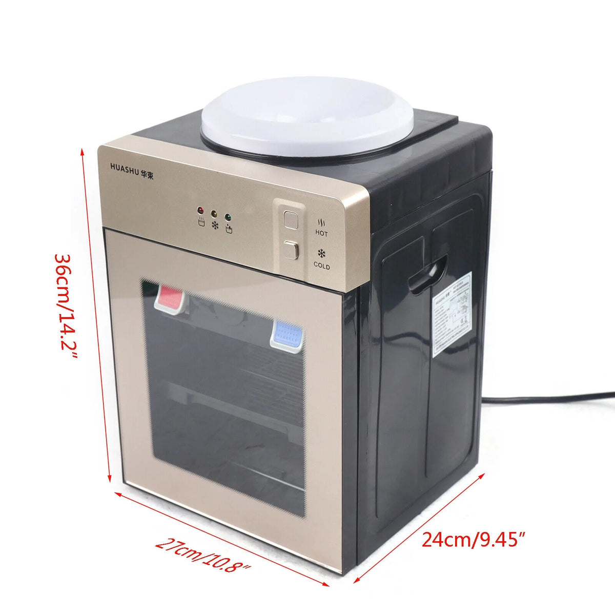 5 Gal Mini Electric Hot and Cold Water Cooler Dispenser M955795