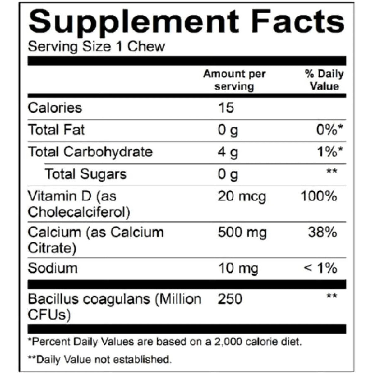 6-Month Supply Bariatric Multivitamin Capsules and Calcium Citrate Soft Chews I136634