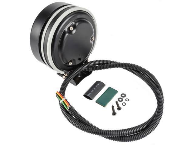 5 in. 0-10K RPM Tachometer Black Face G56806