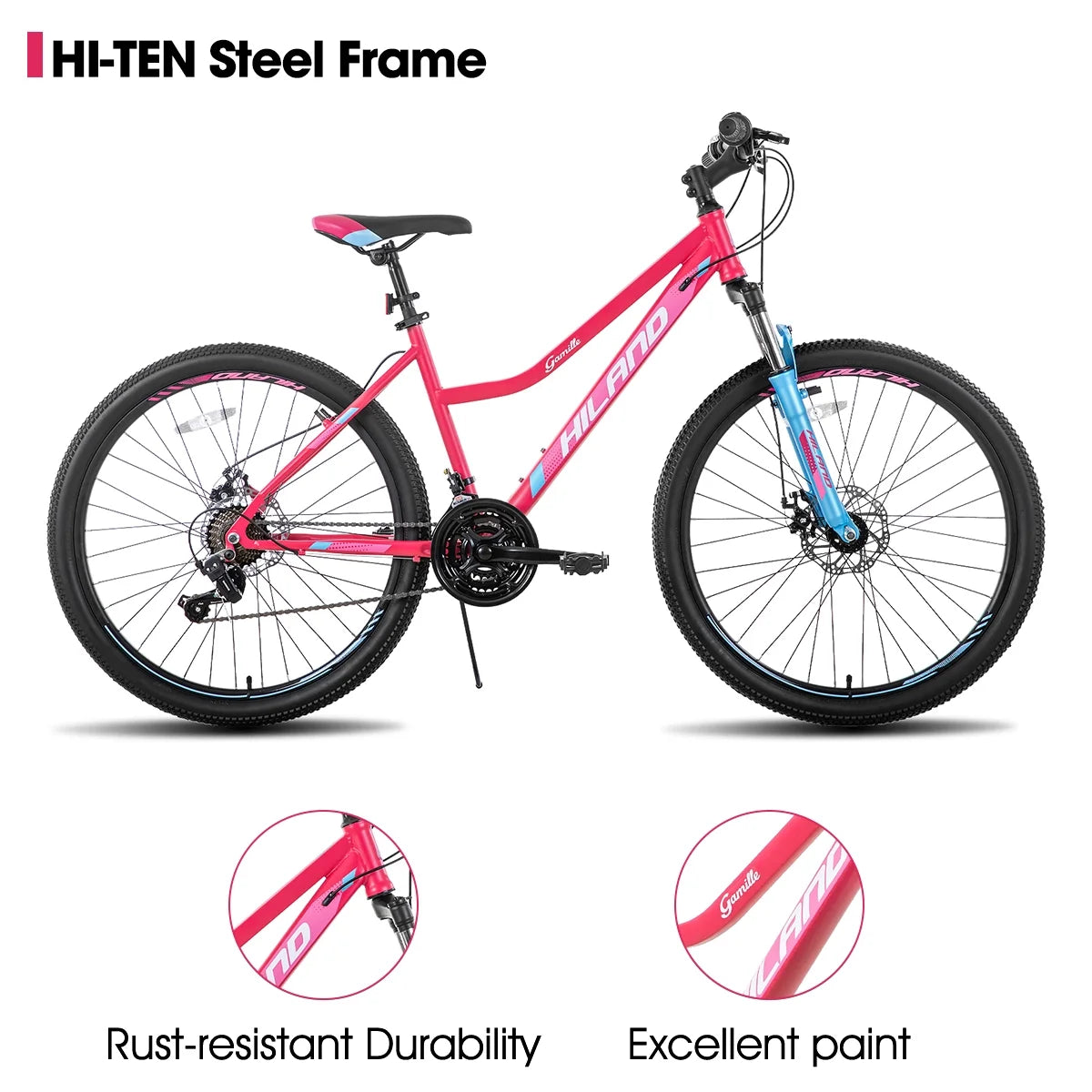 26 Inch Womens Mountain Bike with Step-Through Frame X2995