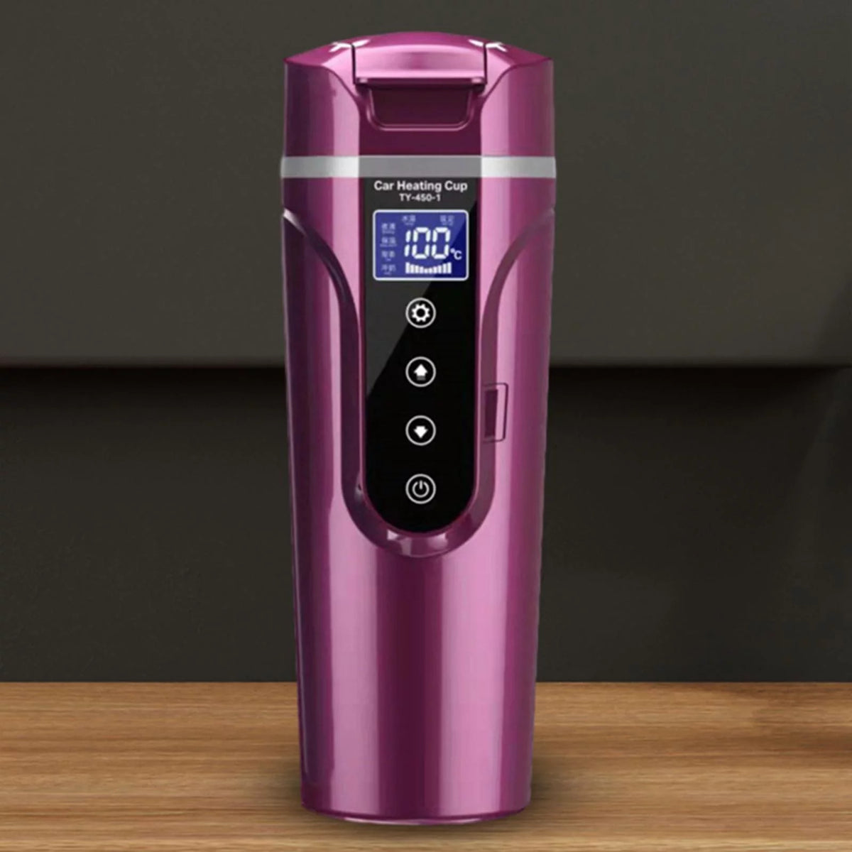 450ml 12V Car Electric Travel Kettle 304 Stainless Steel O4154
