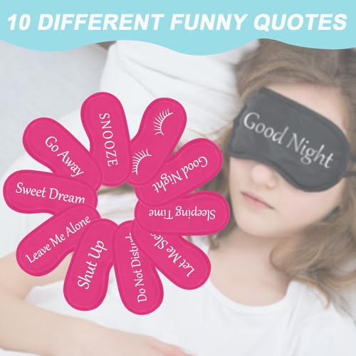 20 Pieces Adjustable Strap Blackout Eye Sleep Mask Z2236