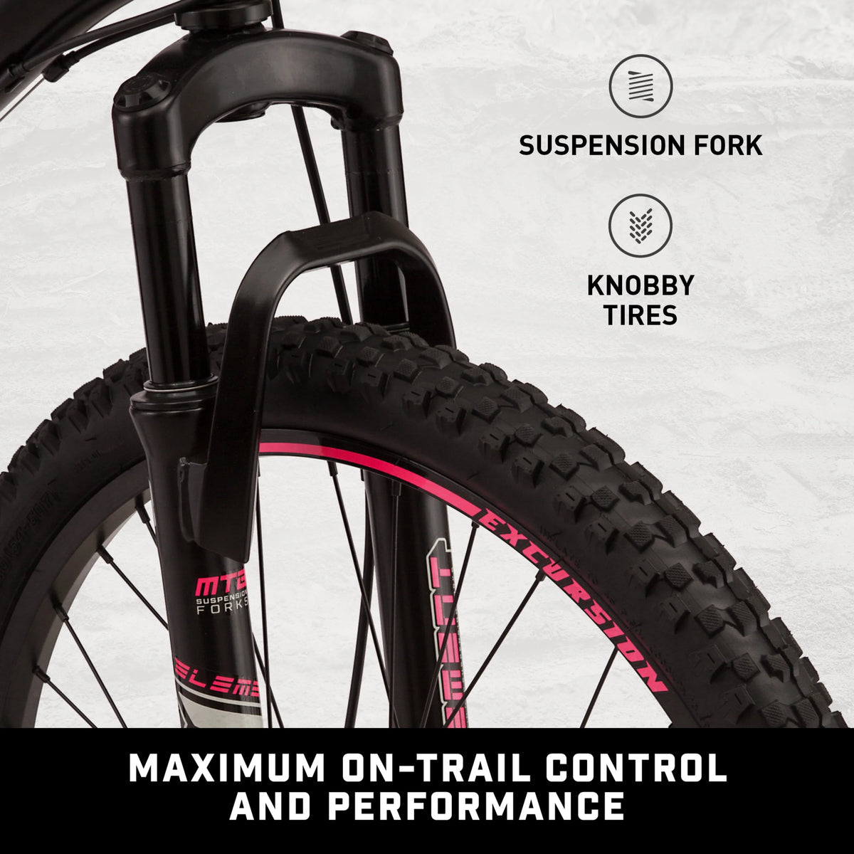 24-in. Black 21 Speeds Mountain Bike C67403