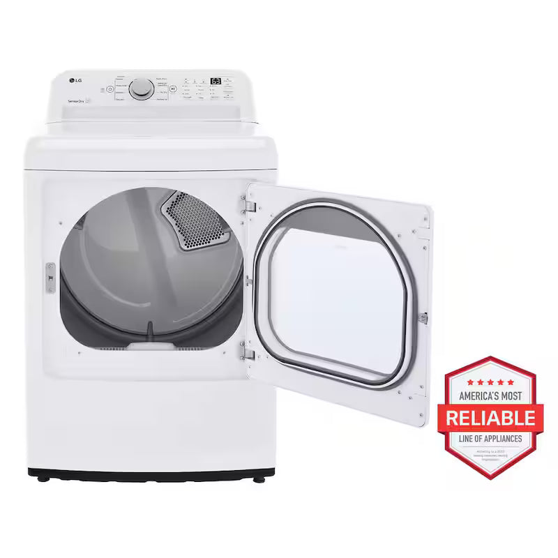 7.3 Cu. Ft. Vented Gas Dryer in White N65118