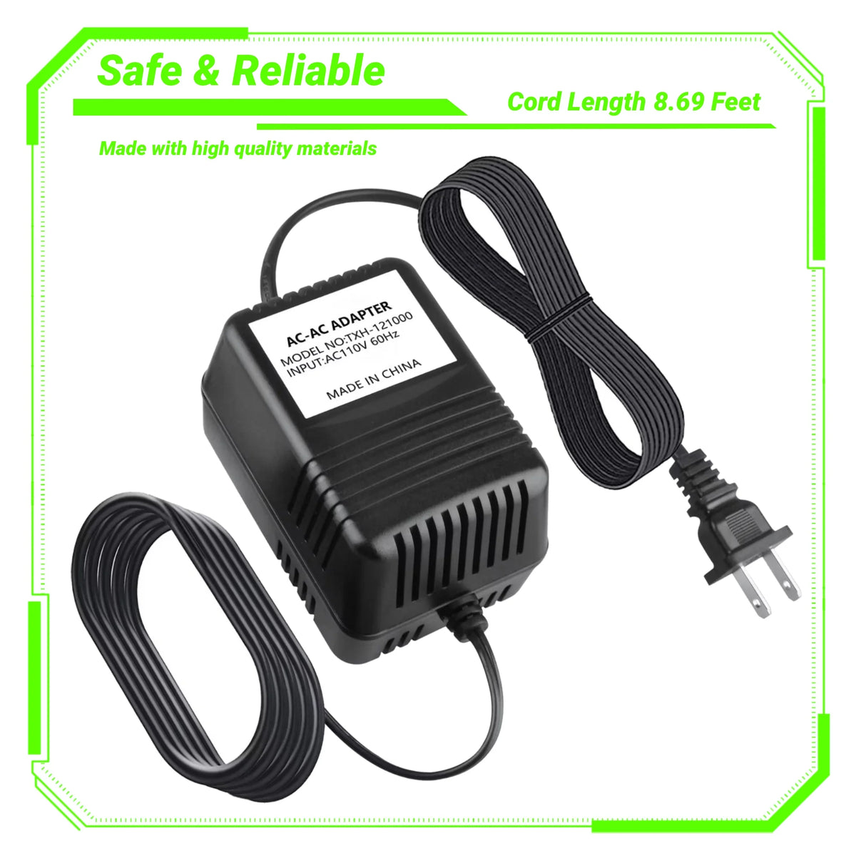 9V 2A AC Adapter W470