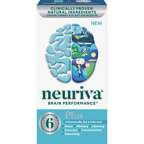 Brain Health Supplement 30 Count with Coffee Cherry & Phosphatidylserine 2 Pack I613999
