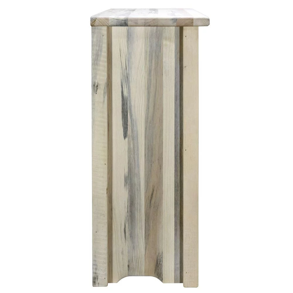 Accent Cabinet with Laser Engraved Pine Design T421
