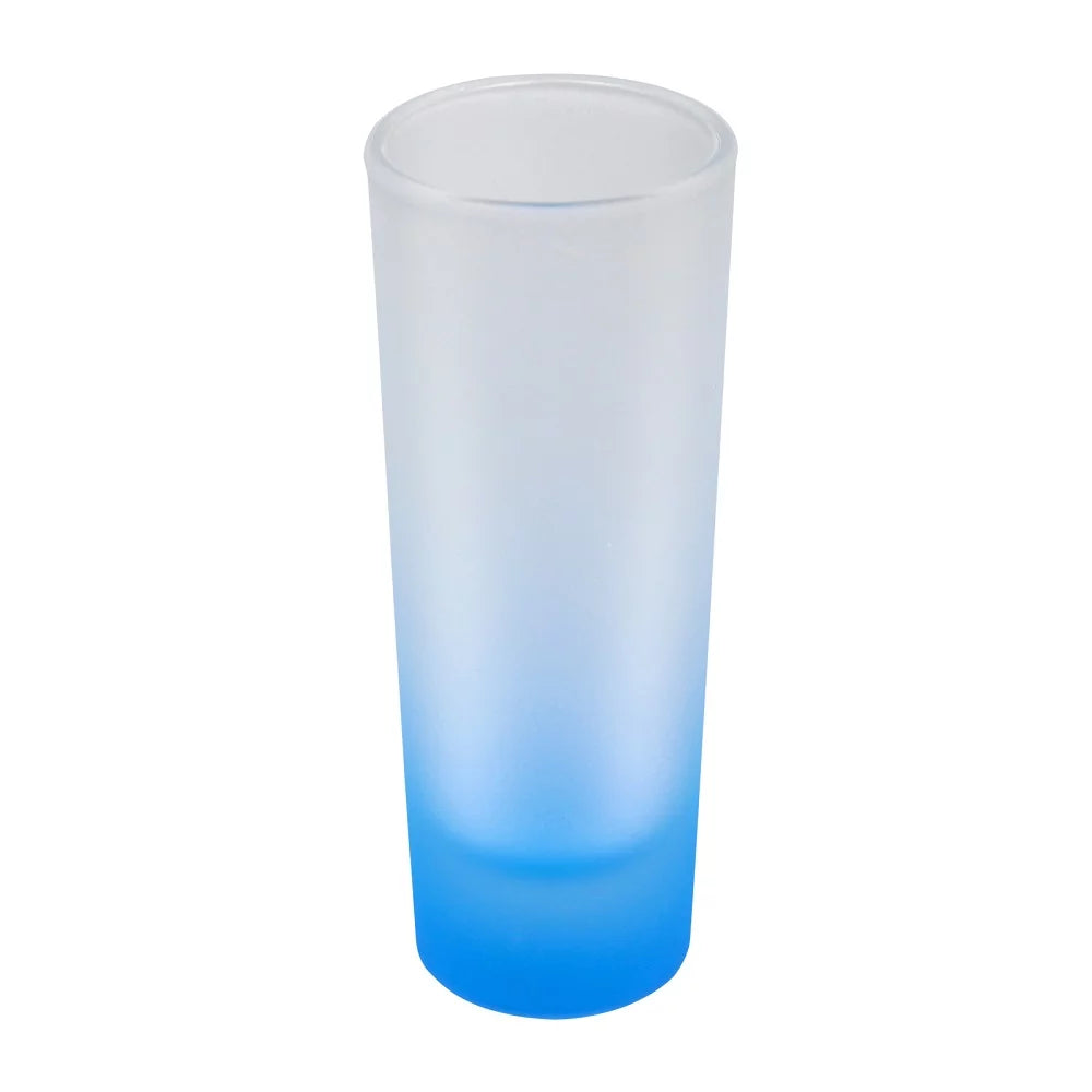 144 Pack 3oz Frosted Glass Mugs with Gradient Bottom A287761
