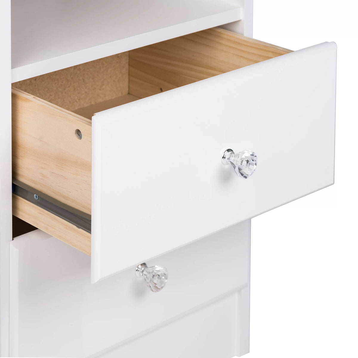 6 Drawer White Chest I841