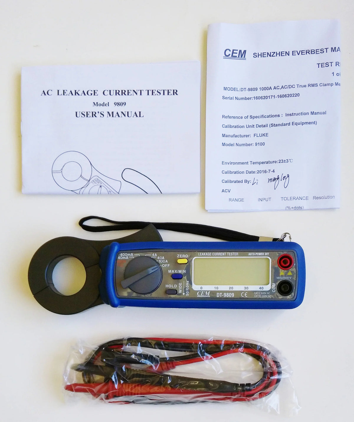 AC Leakage Current Tester Voltage Meter U509079