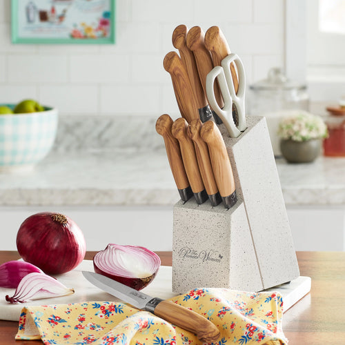11-Piece Stainless Steel Knife Block Set F1477