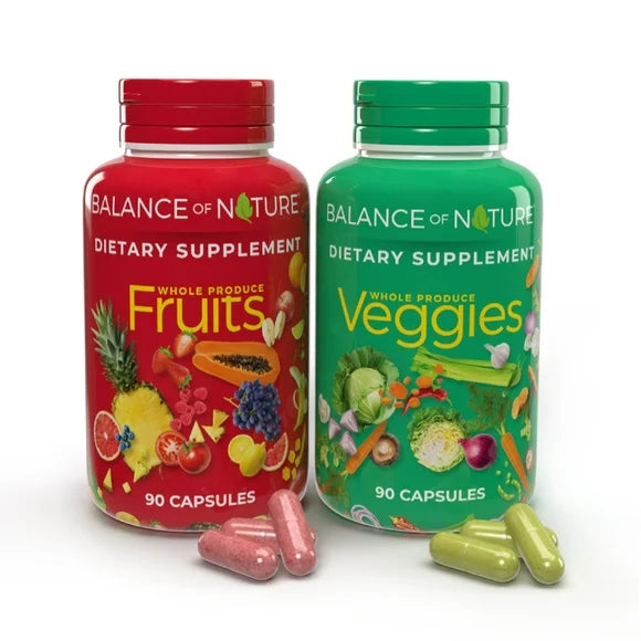 90 Fruit Capsules 90 Veggie Capsules Set S88775