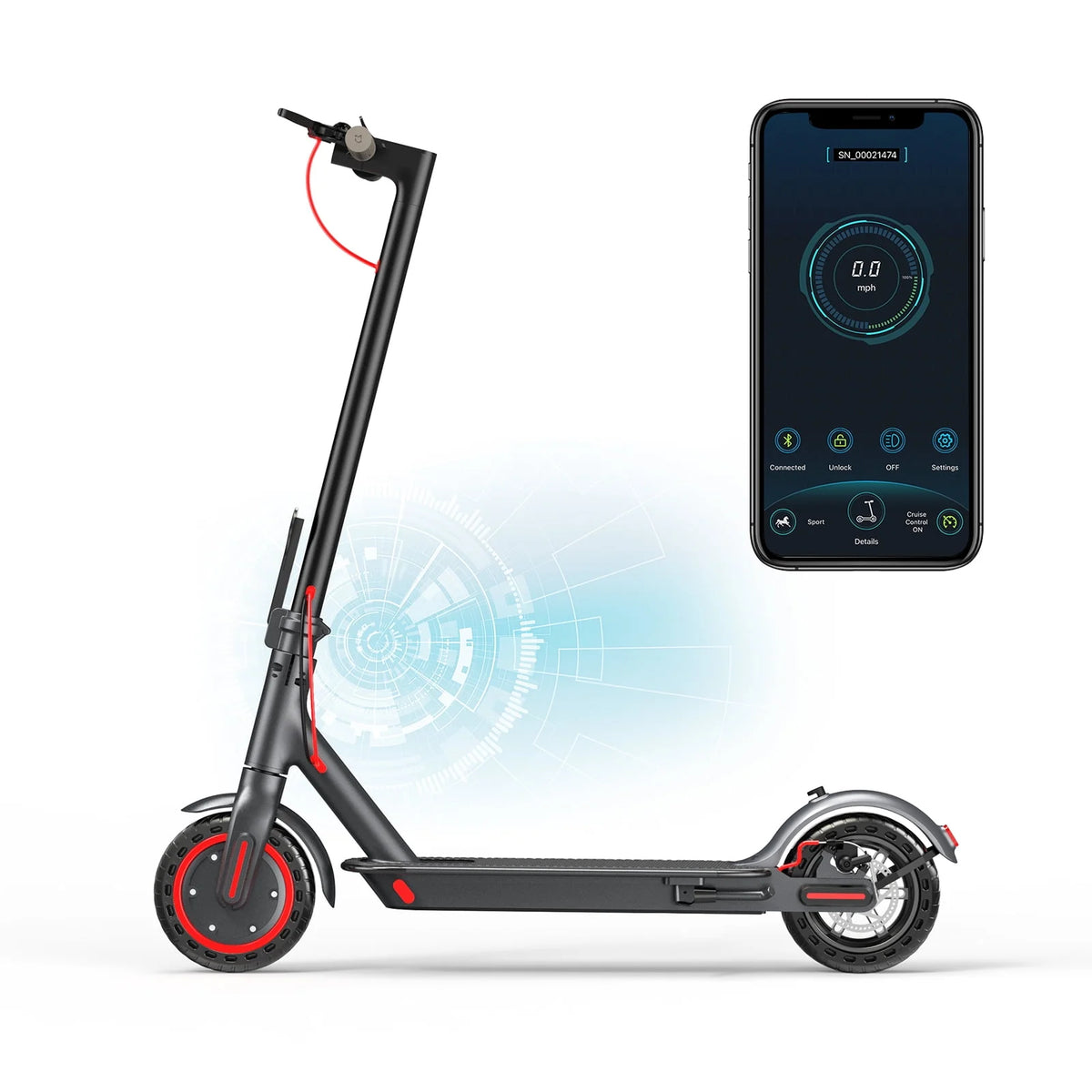350W Foldable Electric Scooter F5432
