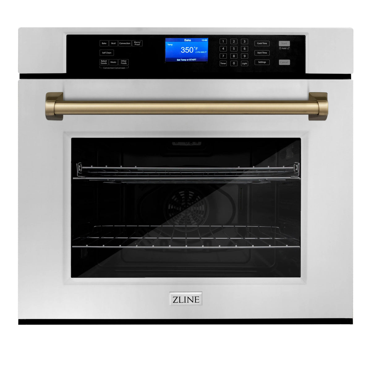 30 Inch Single Wall Oven with Self Clean and True Convection in Stainless Steel K97142