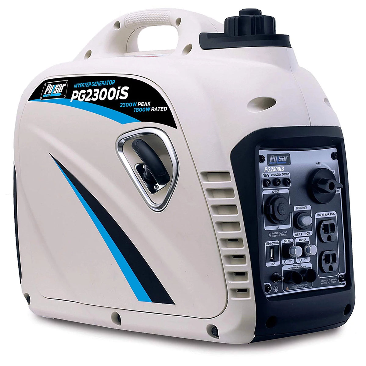 2300-Watt Super Quiet Gas Powered Inverter Generator with USB N140165