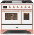 White 40 Dual Fuel Propane Gas Range M425