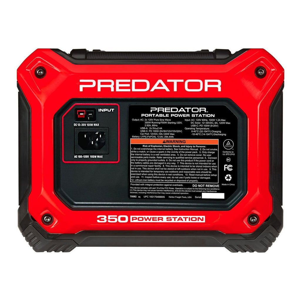 350 Watt Power Station, 294 Wh Capacity J922