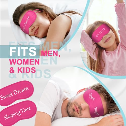 20 Pieces Adjustable Strap Blackout Eye Sleep Mask Z2236