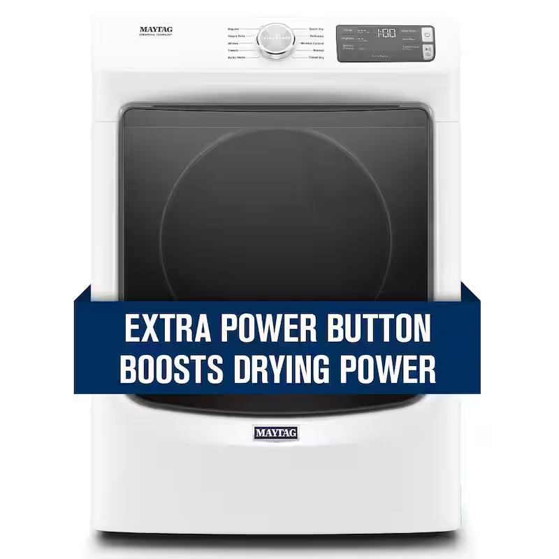 7.3 cu. ft. White Stackable Electric Vented Dryer G65533