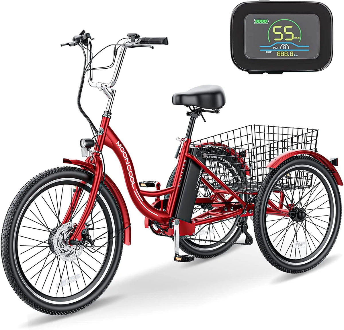 350W 7 Speed Electric Trike R170248