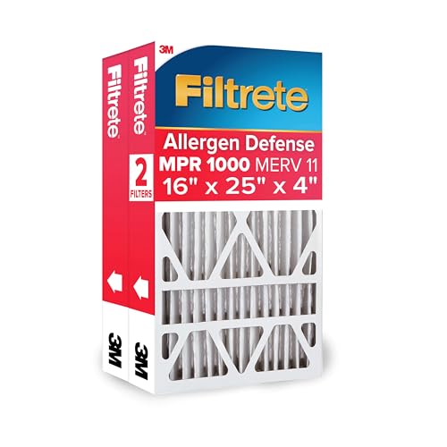 20x25x4 AC Furnace Air Filter 2-Pack X618