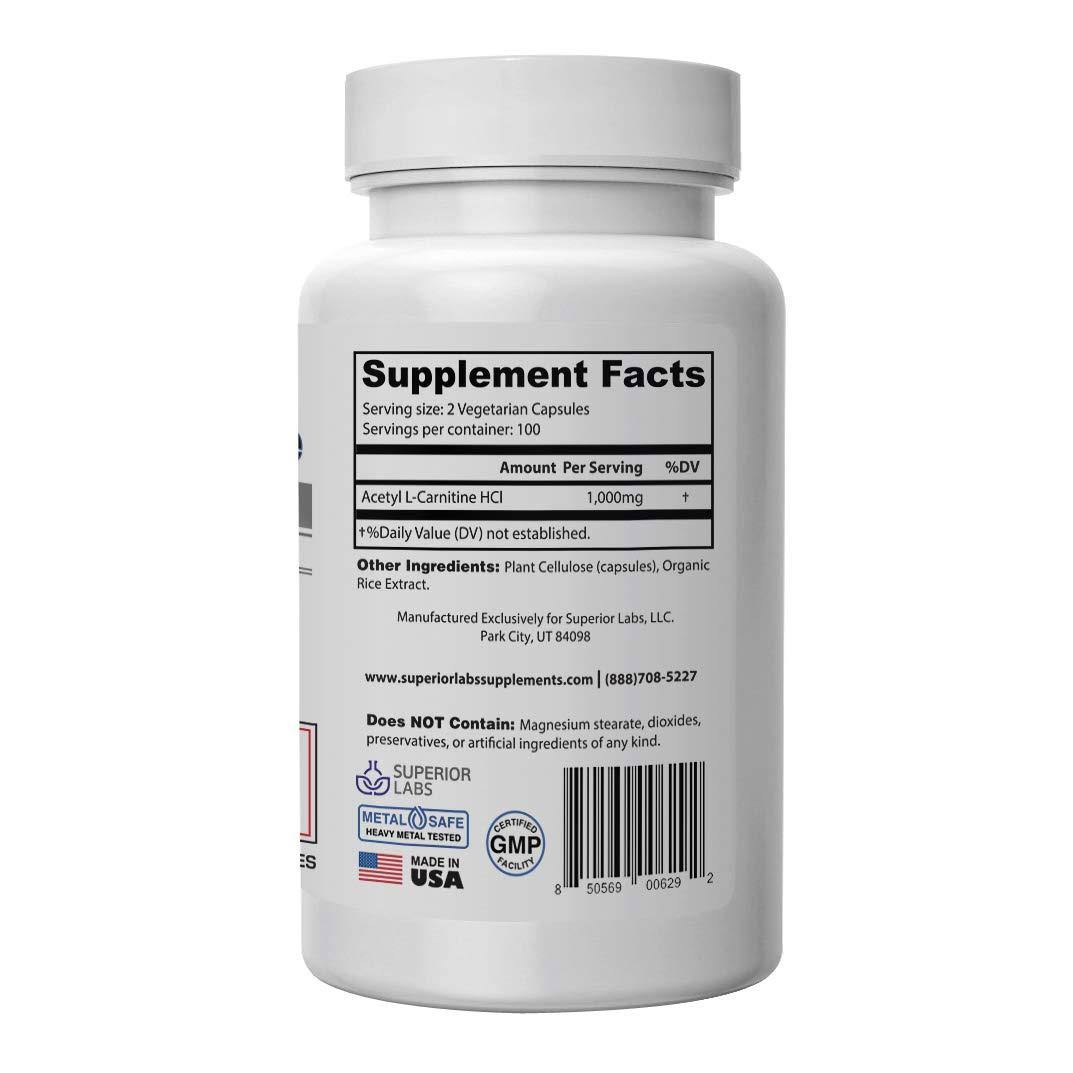 Acetyl L-Carnitine 1000mg R406